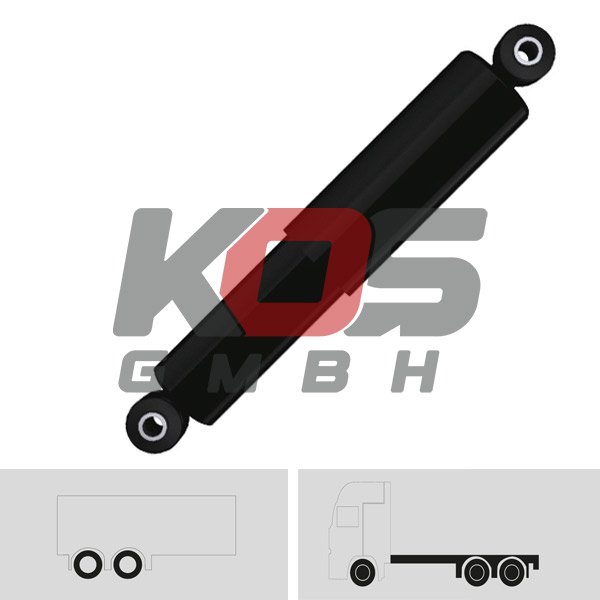 Shock Absorber, Chassis Dikey Kırkayak - 10108356