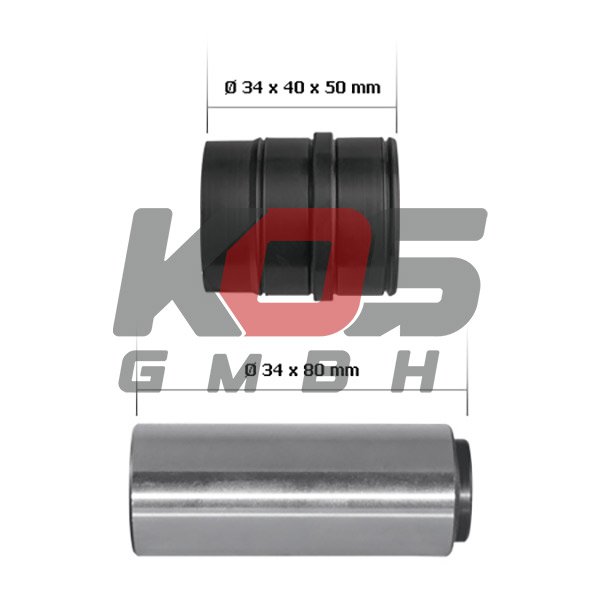 Caliper Rubber Bush & Guide Repair Kit KNORR TYPE - 10110063